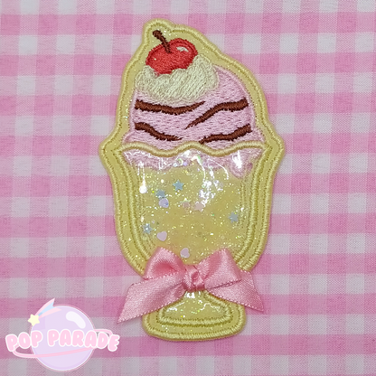 Sparkle Soda ♡ Hair Clip (Yellow) #1