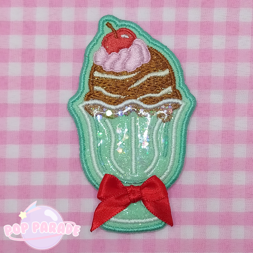 Sparkle Soda ♡ Hair Clip (Mint) #2