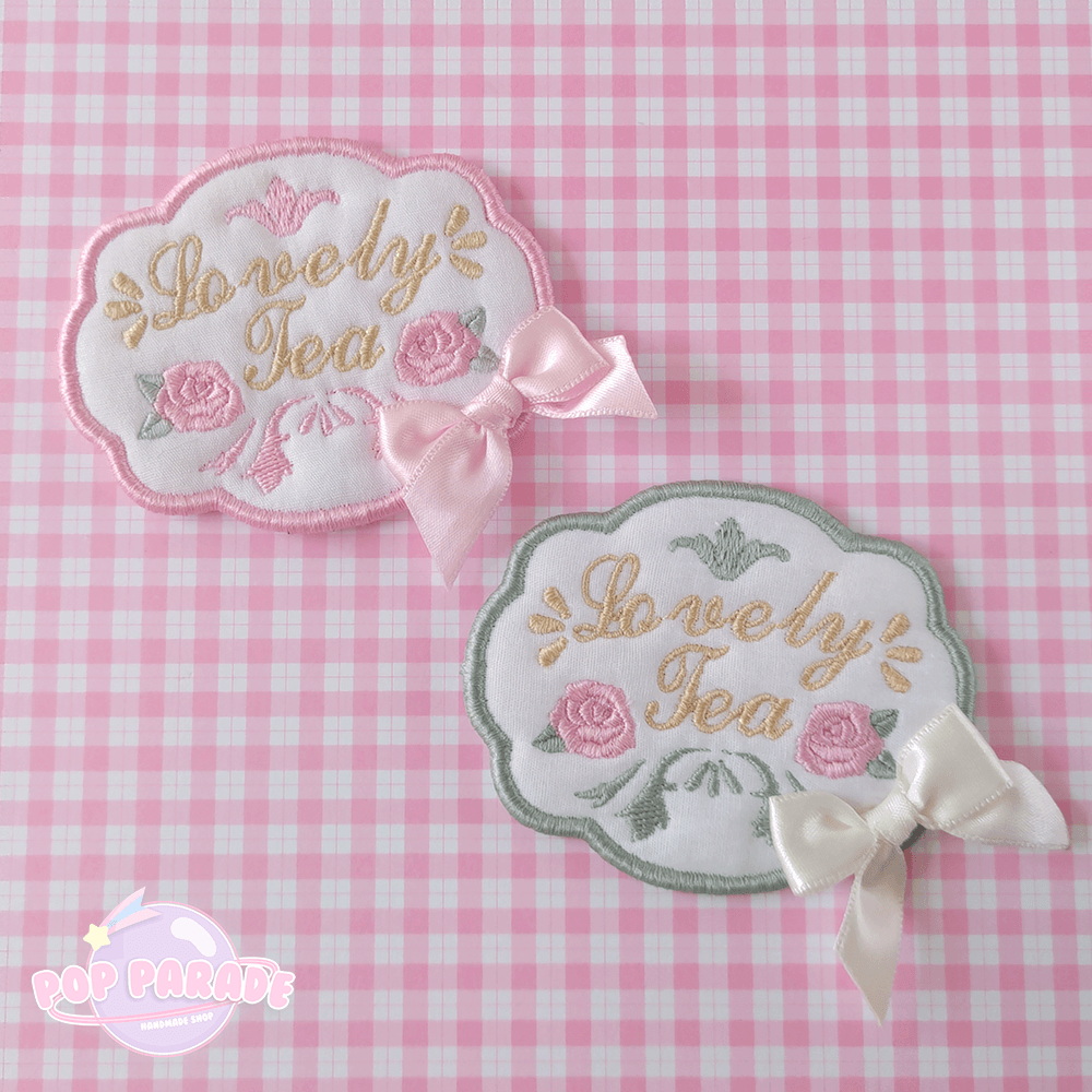 Lovely Tea Applique ♡ Hair Clip - ☆ POP PARADE ☆