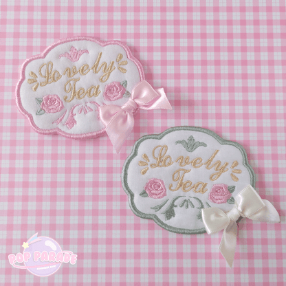 Lovely Tea Applique ♡ Hair Clip - ☆ POP PARADE ☆