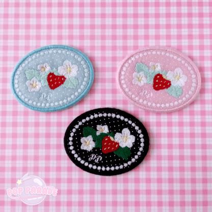 Strawberry Cameo ♡ Hair Clip - ☆ POP PARADE ☆