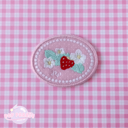 Strawberry Cameo ♡ Hair Clip - ☆ POP PARADE ☆