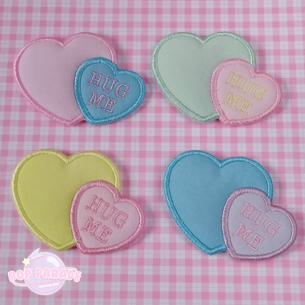 Sugar Hearts ♡ Hair Clip - ☆ POP PARADE ☆