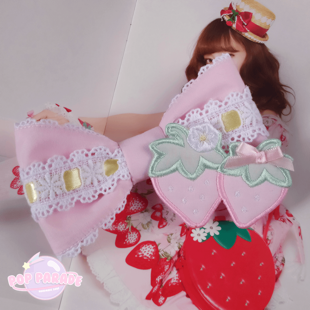 Lovely Strawberry ♡ Hair Clip - ☆ POP PARADE ☆