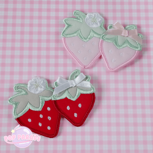 Lovely Strawberry ♡ Hair Clip - ☆ POP PARADE ☆
