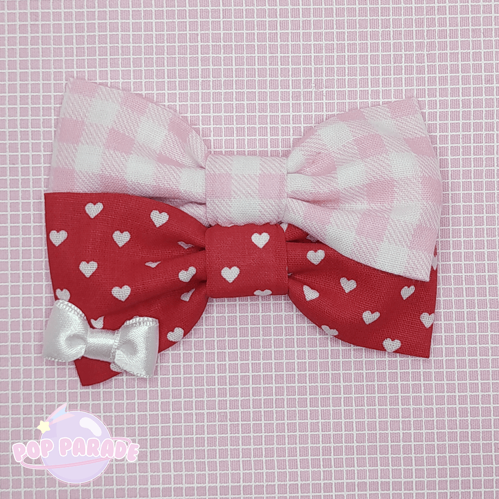 Double Bow ♡ Hair Clip - ☆ POP PARADE ☆