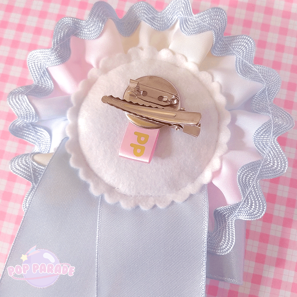 Happy Balloon ♡ Rosette 2Way Brooch (Pink) - ☆ POP PARADE ☆