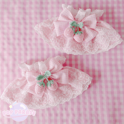 Berry Bunny ♡ Wristcuffs (Pink) - ☆ POP PARADE ☆