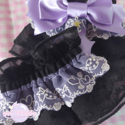 Trick Candy  ♡ Wristcuffs (Black x Purple) - ☆ POP PARADE ☆