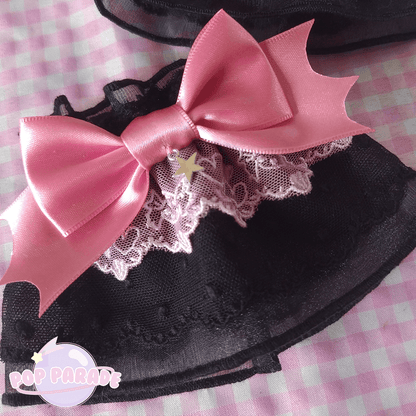 Trick Candy  ♡ Wristcuffs (Black x Pink) - ☆ POP PARADE ☆