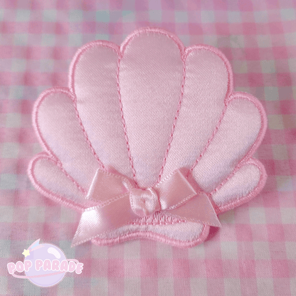 SeaShell ♡ Hair Clip (Satin) - ☆ POP PARADE ☆