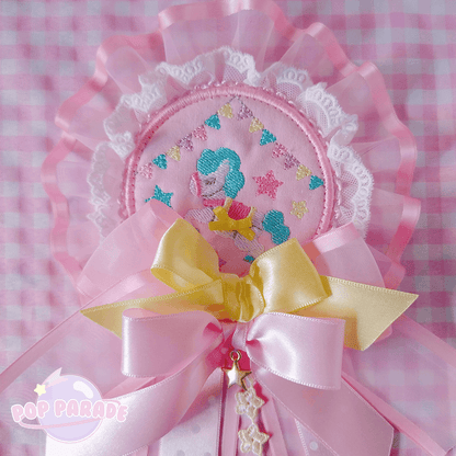 Sugary Pony ♡ Rosette 2Way Brooch (Pink) - ☆ POP PARADE ☆