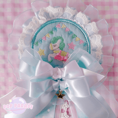 Sugary Pony ♡ Rosette 2Way Brooch (Sax) - ☆ POP PARADE ☆