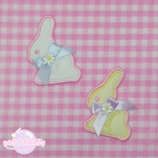 Happy Bunny ♡ Hair Clip