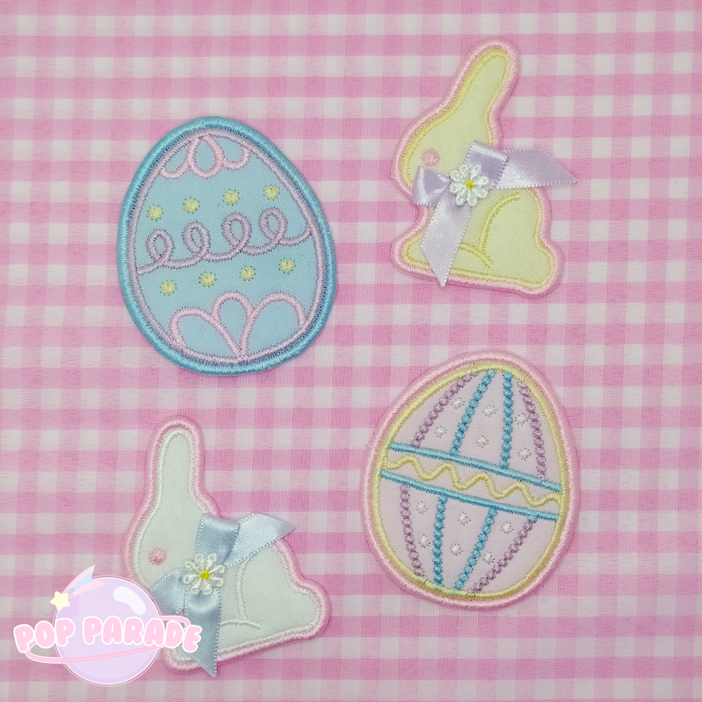 Happy Bunny ♡ Hair Clip