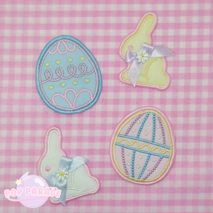 Happy Bunny ♡ Hair Clip