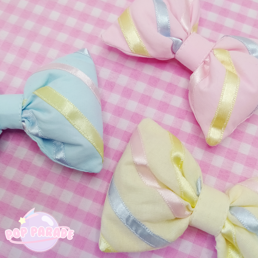 Puff Bow ♡ Hair Clip