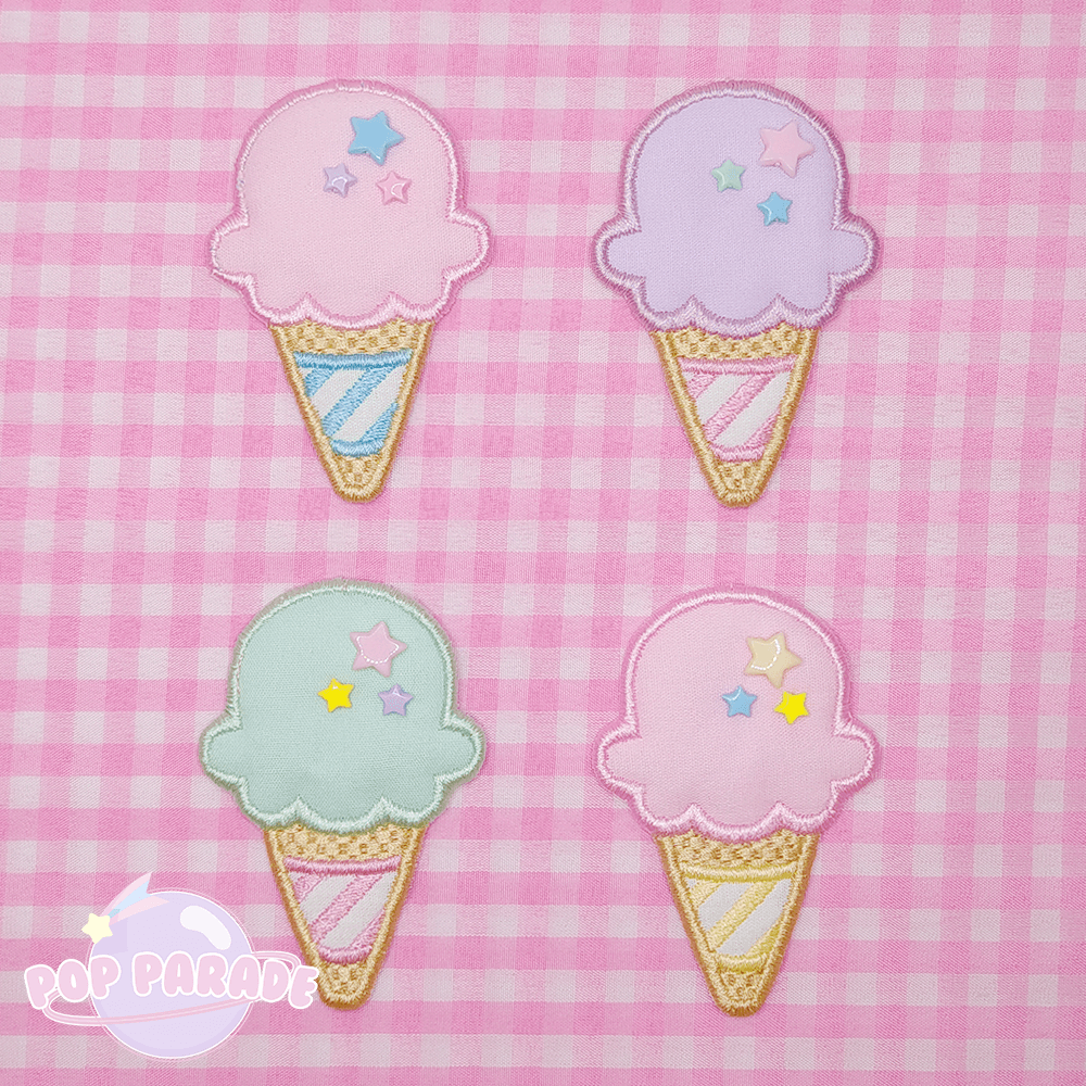 Happy Deco Ice Cream ♡ Hair Clip - ☆ POP PARADE ☆