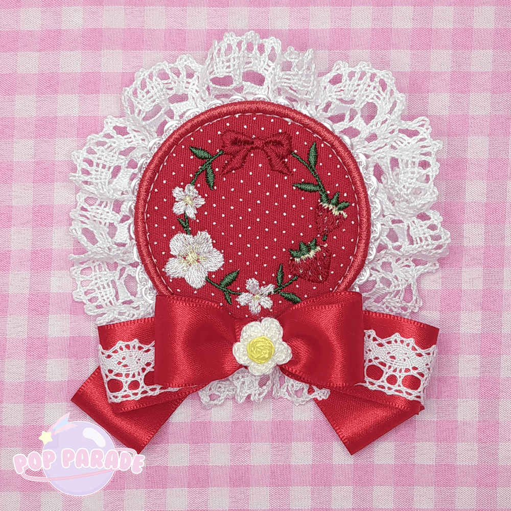 Little Strawberry ♡ Rosette (Red) - ☆ POP PARADE ☆