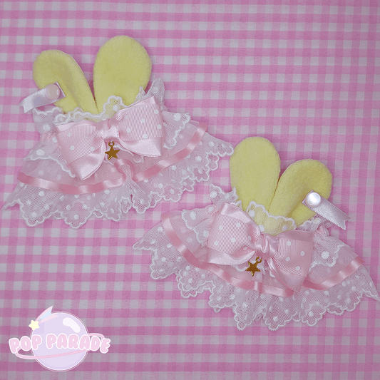 Cute Bunny ♡ Wristcuffs (Pink) - ☆ POP PARADE ☆