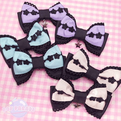 Starry Night ♡ Hair Clips (Purple) - ☆ POP PARADE ☆