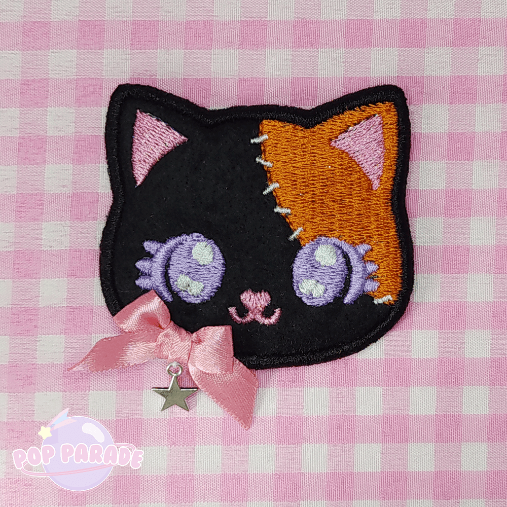 Halloween Vanilla Cat ♡ Hair Clip - ☆ POP PARADE ☆