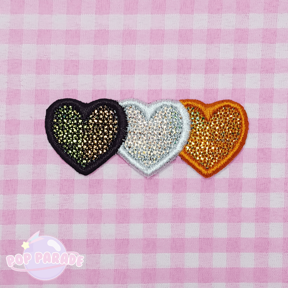 Halloween Triple Heart ♡ Mini Clip - ☆ POP PARADE ☆